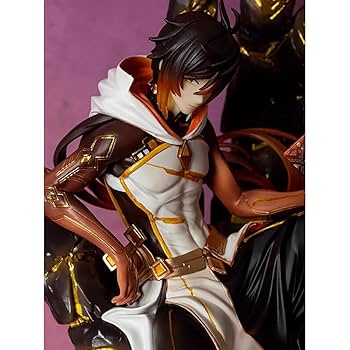 原神 鍾離 フィギュア Genshin Impact Zhongli ビッグ Amazon.com: Toshihiko 26cm Genshin Impact Zhongli Figure PVC