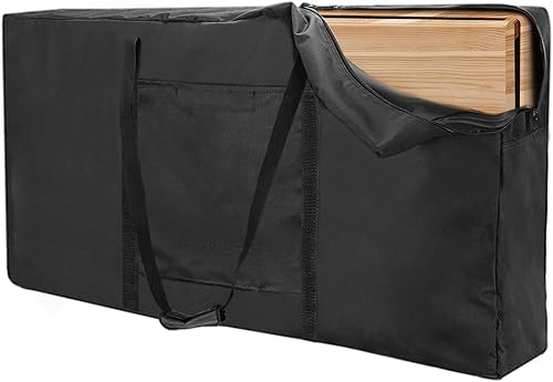 Fenghome Funda de transporte de Cornhole, bolsa de transporte impermeable para juegos de lanzamiento, funda de transporte para tablero de Cornhole