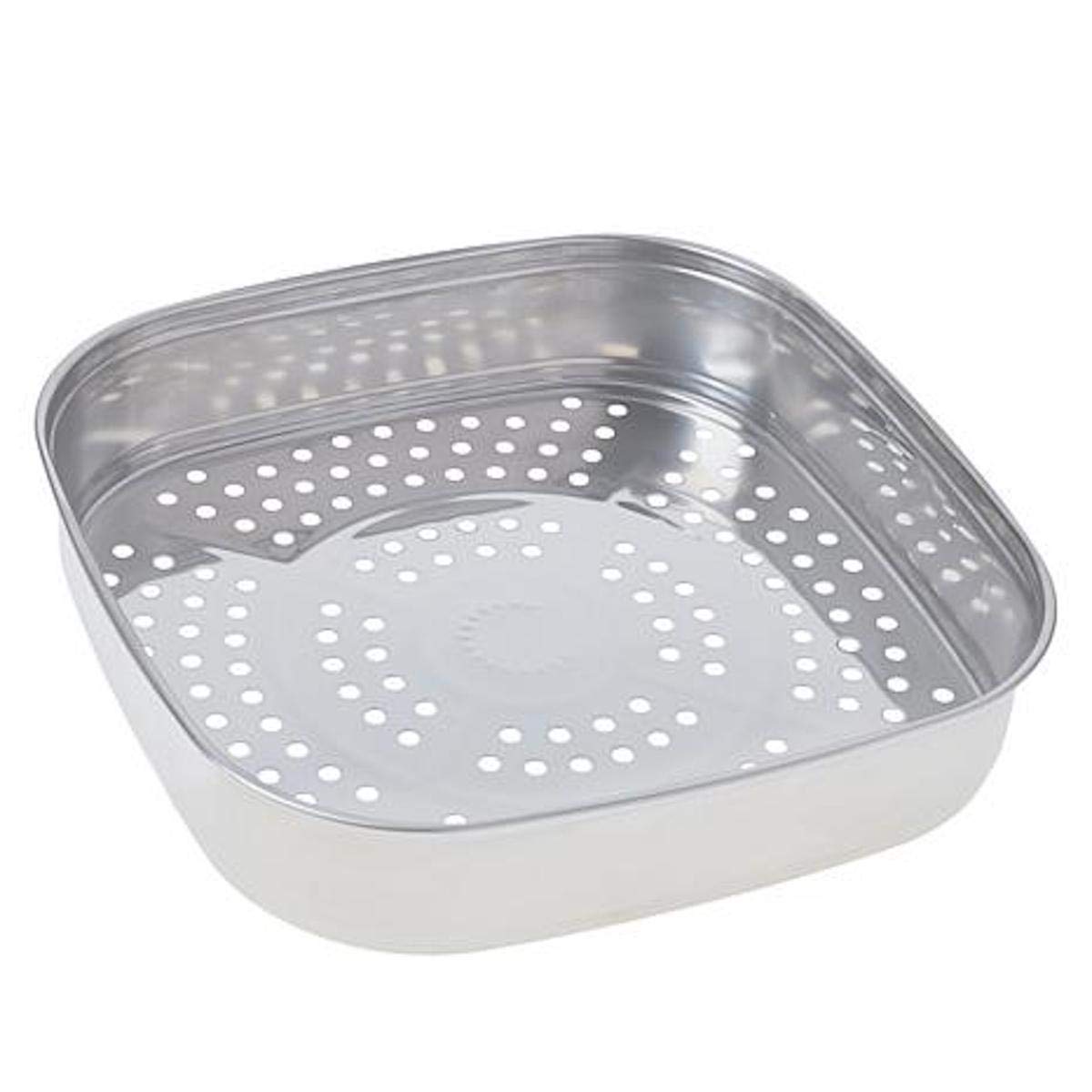 Curtis Stone 12" Square Steamer Tray (Renewed)