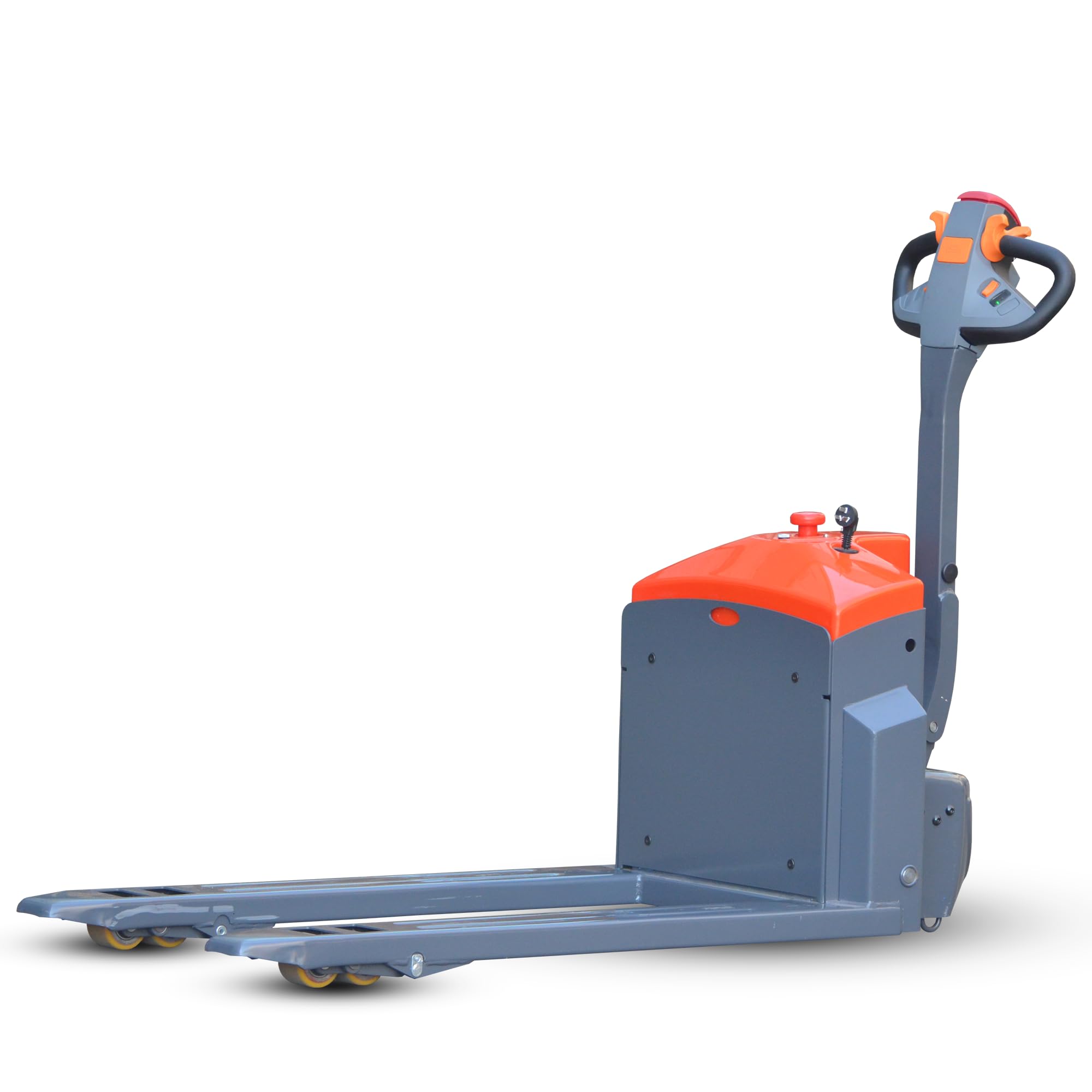 Cvs2020.com Grey Jac Cbd15 Electric Pallet Truck 1500Kg Traction Weight, Pedestrian Walk Behind Pallet Mover, Compact Electric Jack With Built-In Charger, Narrow Aisle Warehouse Trolley