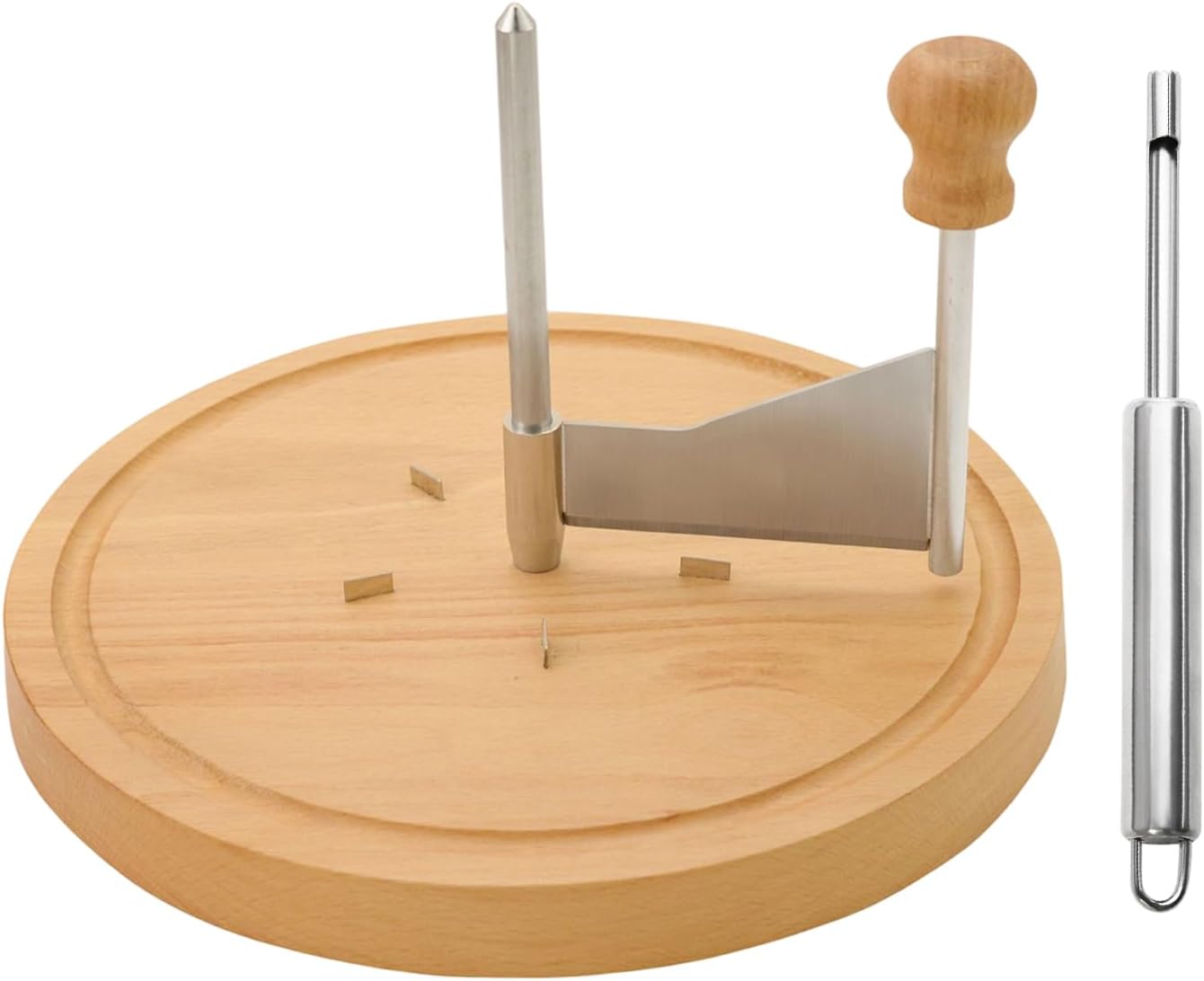 Cheese Wheel Cutter - Multifunctional Rust-Proof Shredder, Stainless Steel Accessory With Edge, Kitchen Gear Portable Build, Food Tool Efficient Design, Serving Option For Dessert Shop