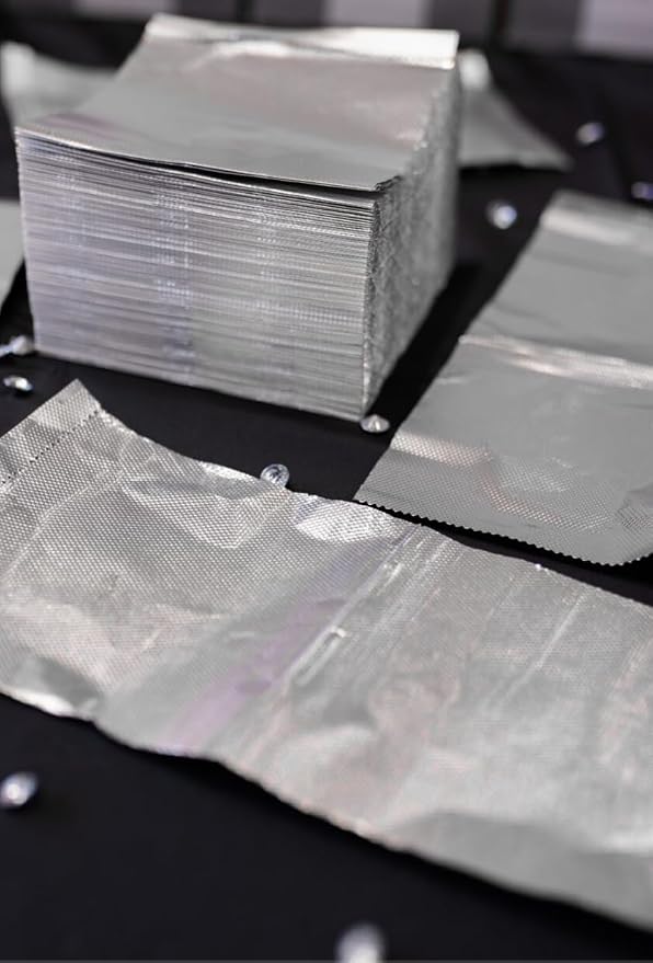 Hojas de Papel Aluminio para Peluquería Blush Essentials, 500 unidades miniatura 6