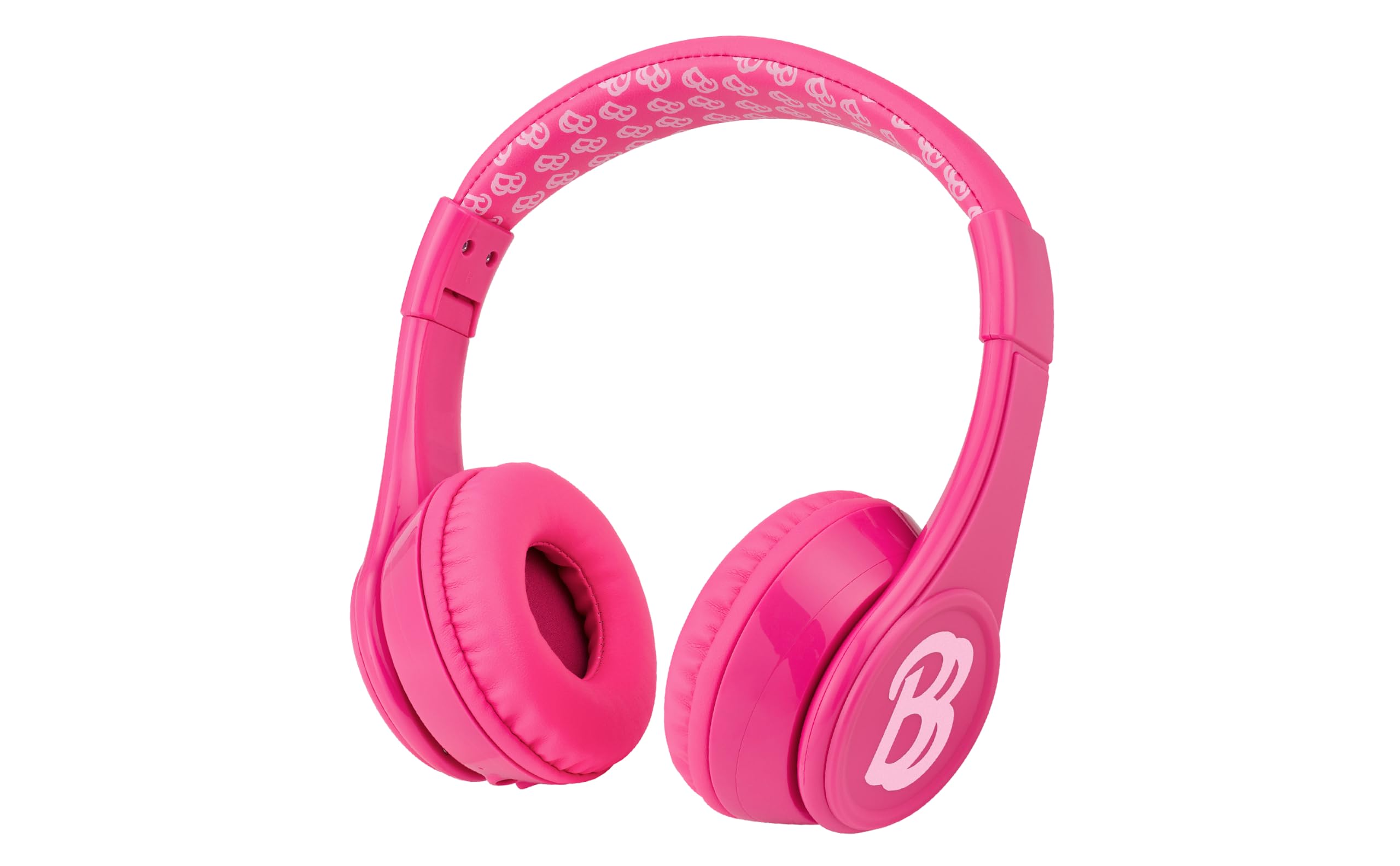 Barbie Bluetooth Headphones for Kids, Wireless Headphones for School, Home, or Travel (Barbie)