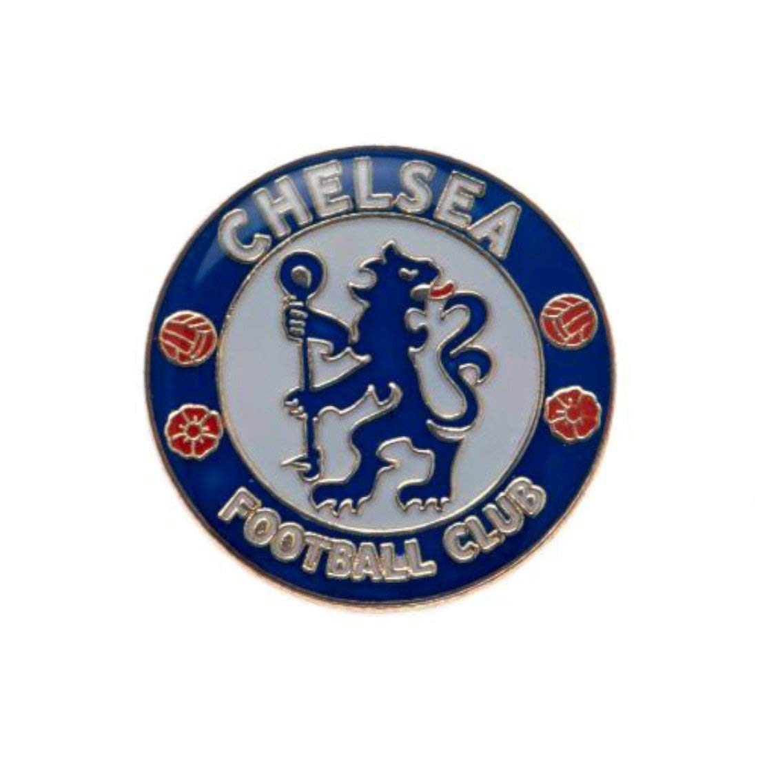 Chelsea FC Football Club Metal Pin Badge Crest Blue White Logo Emblem Official