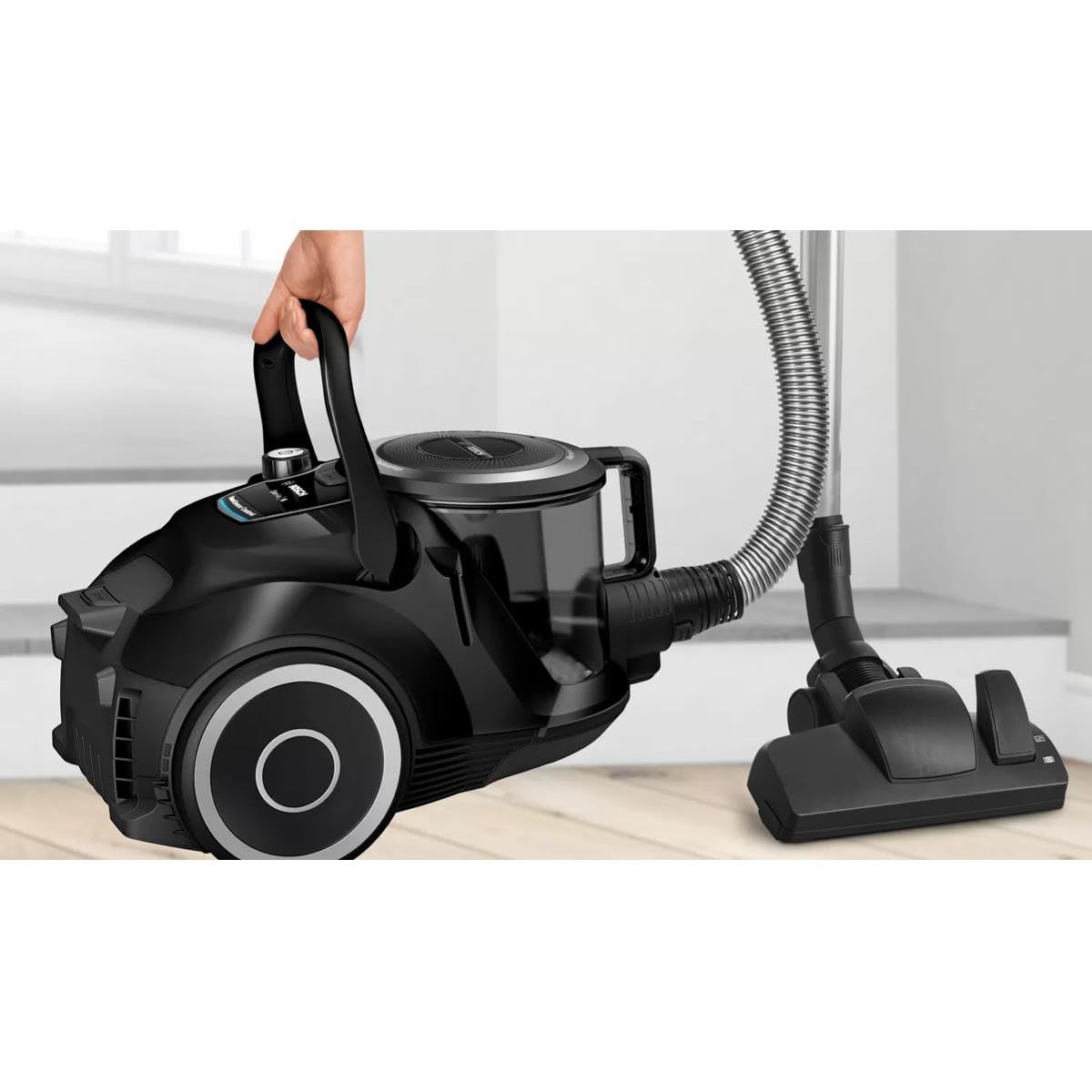 Bosch Serie 6 BGC41XSIL aspirapolvere a traino 2,4 L A cilindro Secco 700 W Senza sacchetto (Bosch BGC 41XSILA)