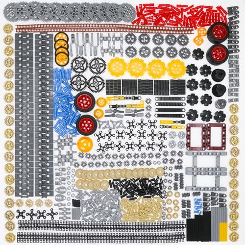 Image of BloxBrix 844 Pcs Engine Kit MOC Parts Fit with Mainbrands Technical-Parts