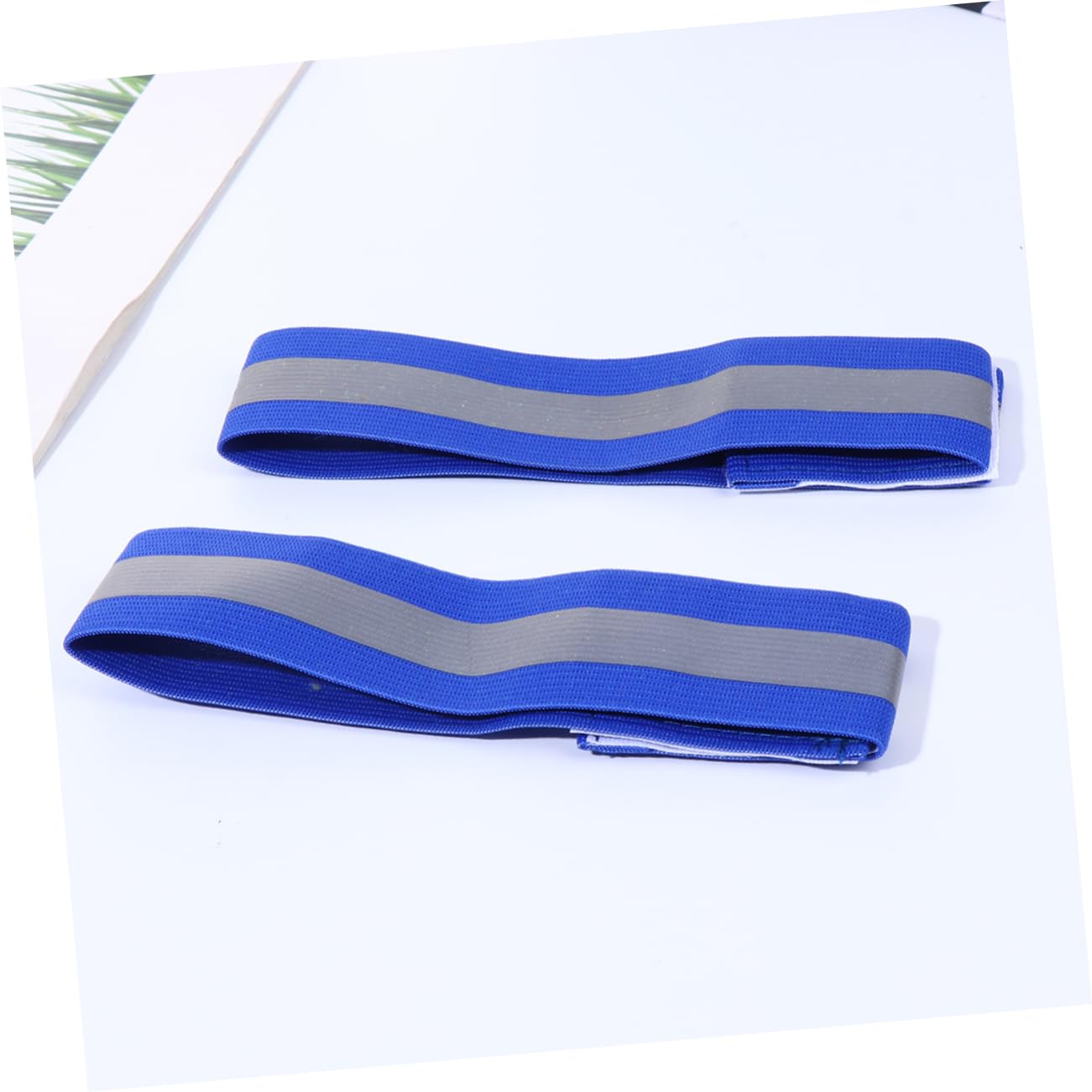 BESPORTBLE 36pièces Brassard Réfléchissant Lumineux Arm Band Sécurisé pour Course Cyclisme Et Jogging Nocturne Accessoire De Sécurité Outdoor Bleu