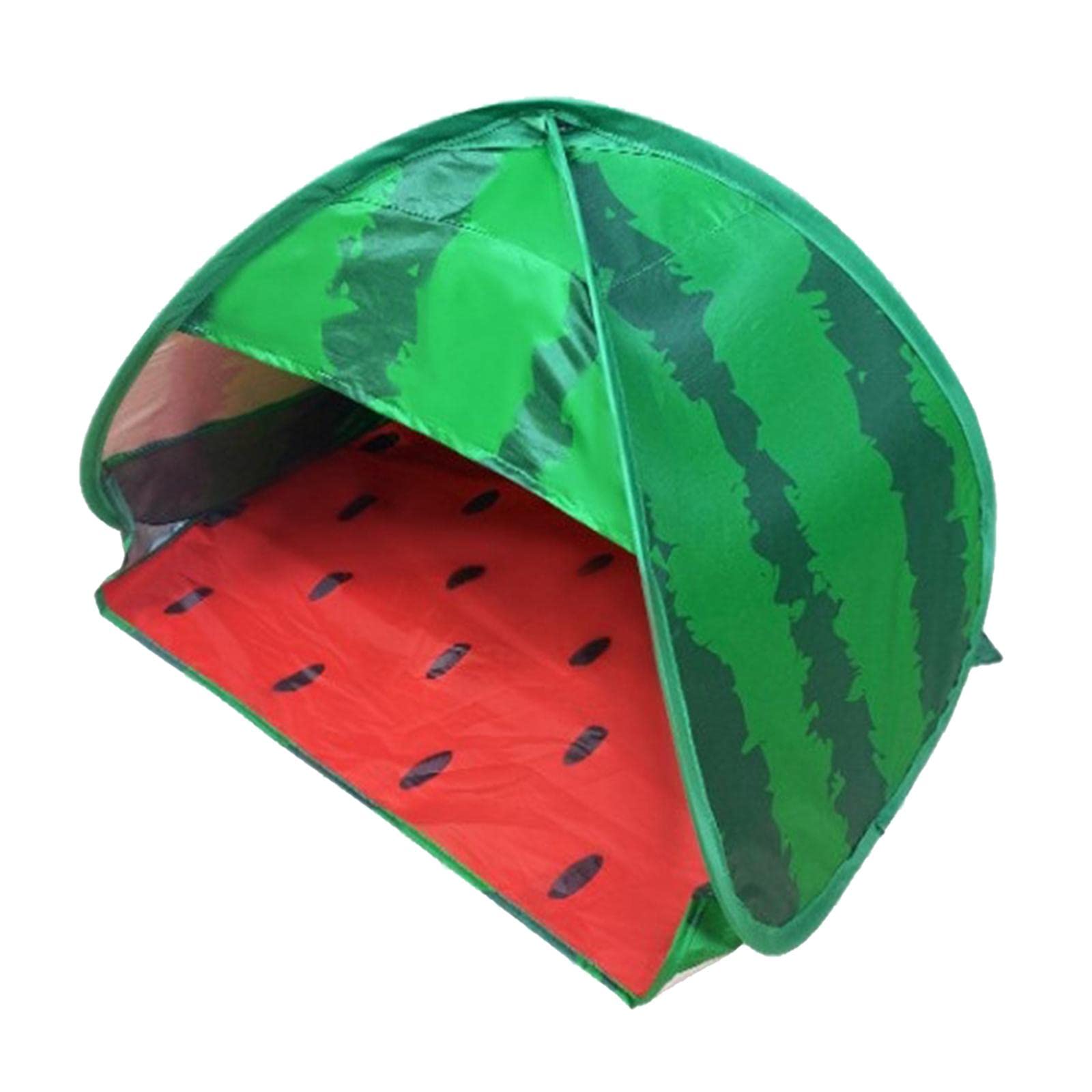 UJEAVETTE® Beach Tent Garden Sun Canopy Screen Shade Uv Protector Silver Cloth Melon1-image-49