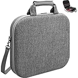 KryZaro Ring Fit Switch 収納ケース（Ring-Con 対応・黒色 35×37×8cm） 防水防塵・全面保護・省スペース・持ち運び易い Ring Fit Adventure 対応 Switch ユーザー向け ゲーム機保管・旅行携帯用