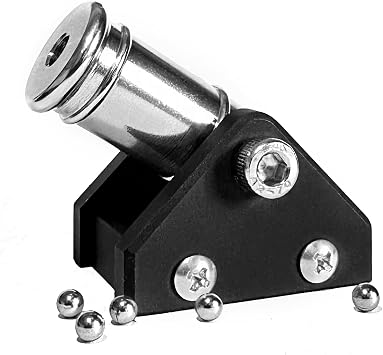 Mini Desktop Cannon Model Set Replica Collectible Desktop Decoration Stainless Steel Black