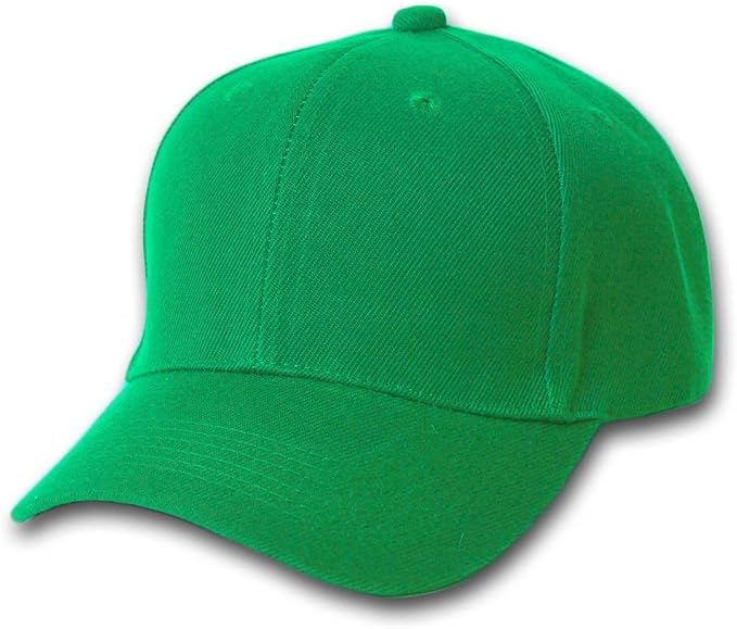 TOP HEADWEAR Baseball Cap Hat- Kelly 