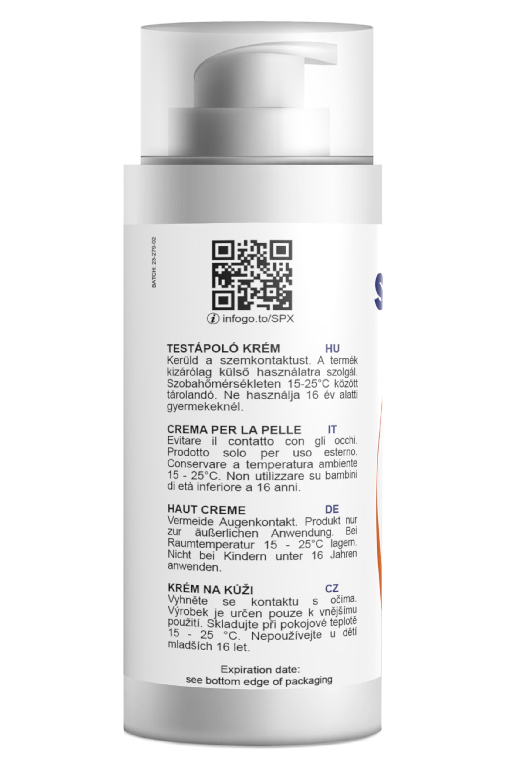 Crema Steplex Forte – 500 ml (5 x 100 ml), confezione da 5
