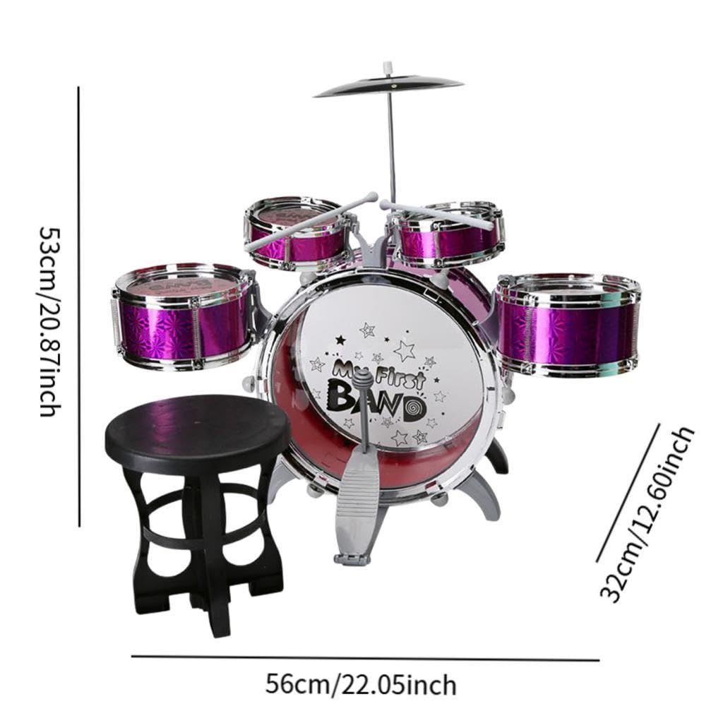 Set di per Principianti, Set di Educativo per Bambini, Set di per Bambini Piccoli con Sgabello, Giocattoli di Strumenti MUS, Viola