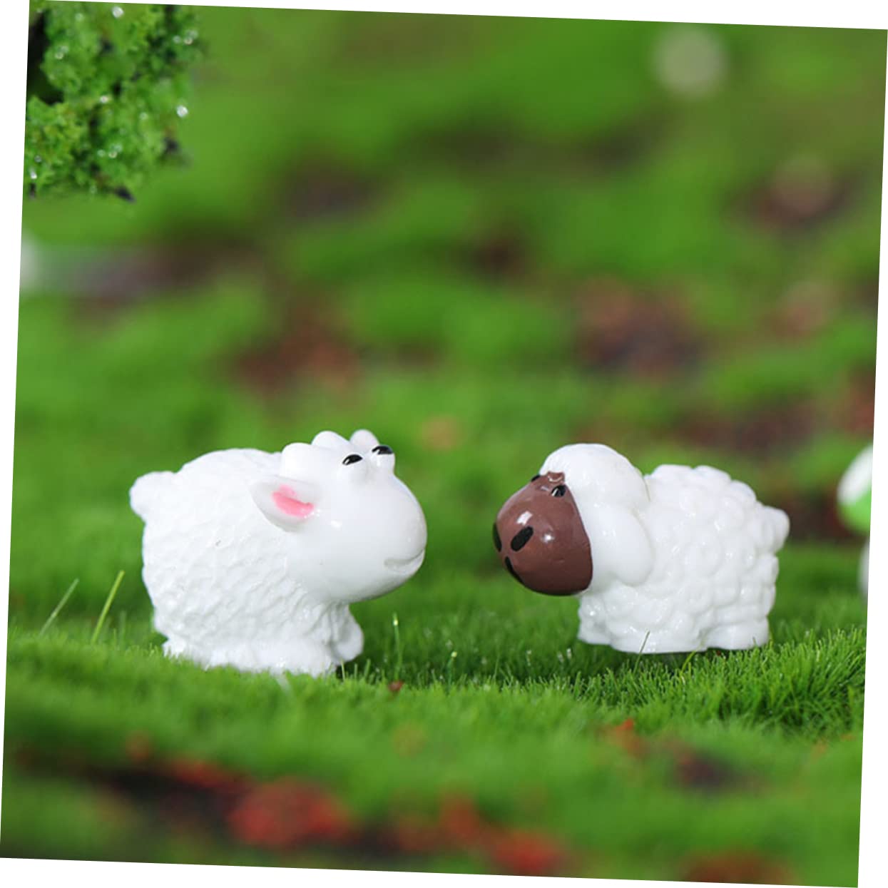 Pecora Mini in vetro 3 – Pecora nera in miniatura – Animali di vetro – Pecora nera