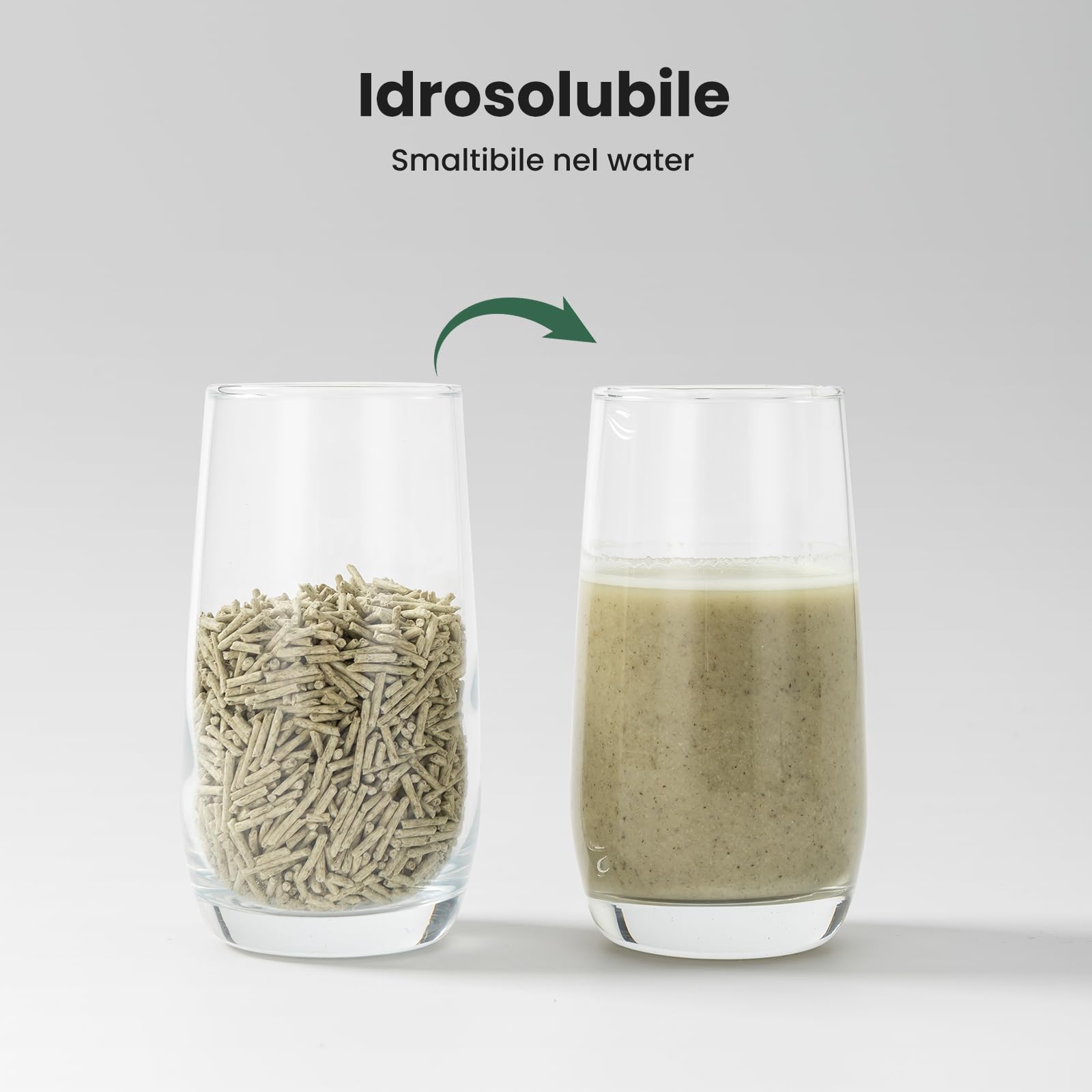 Gardner Pet Naturale Lettiera per Gatti al Tofu con Estratto di Tè Verde, senza polvere, agglomerante rapida, scaricabile nel WC e controllo degli odori per case con più gatti, 6L x 3