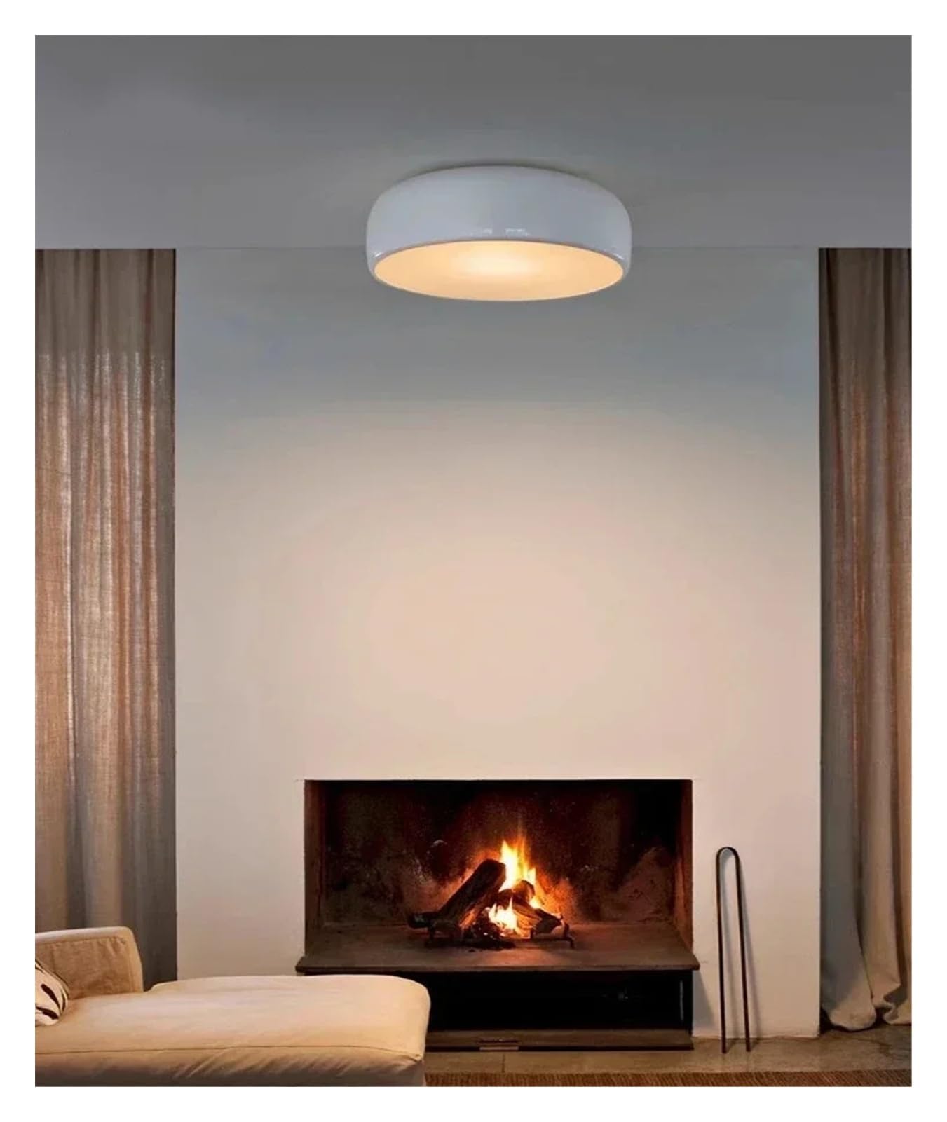 Plafonnier Smithfield LED 60 cm : Finissez-en avec l'Éclairage Agressif du Salon