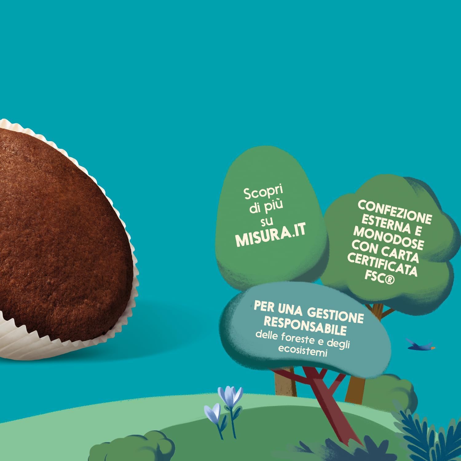 Tortine al Cioccolato Senza Latte e Uova – Snack Dolce Monoporzione 240g – Soffici Merendine al Cacao Ideali per Colazione e Pausa – Variazioni 4/8/12 Pezzi (12 PEZZI)