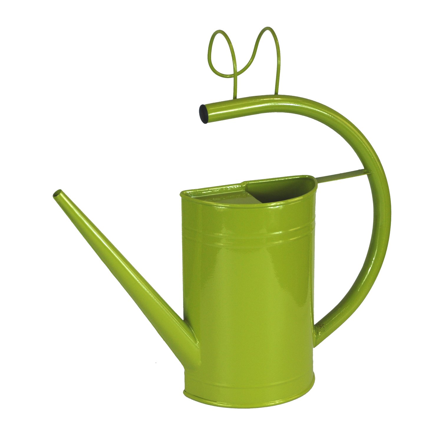 Simpa Green 1.84L/1.84 Litre Lime Metal Vintage Style Balcony Watering Can.