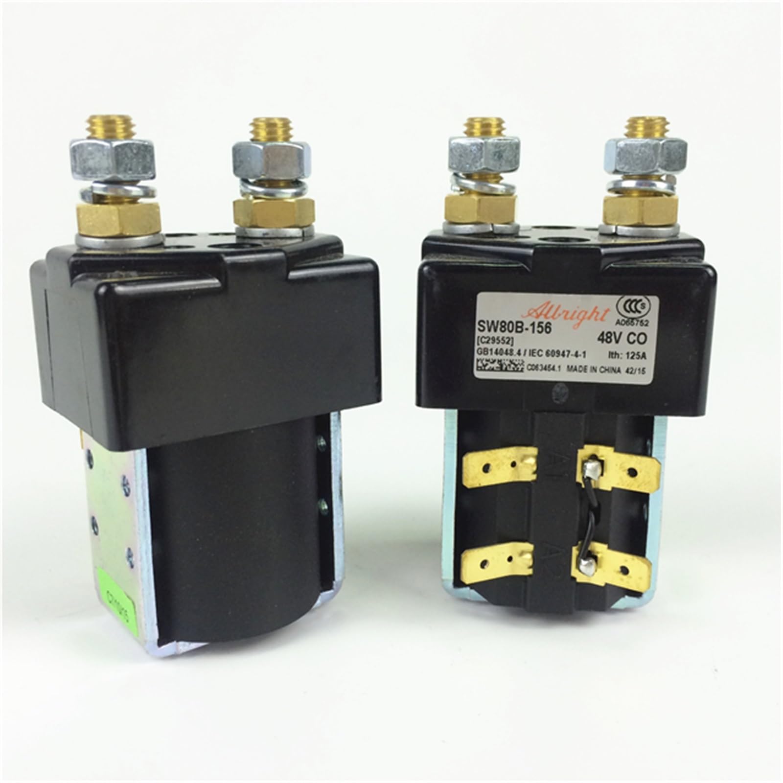 QEFHSVVZE 48v 100A Albright sw80-156 Model DC contactor for Golf cart/Pallet Truck/Stacker 1pcs