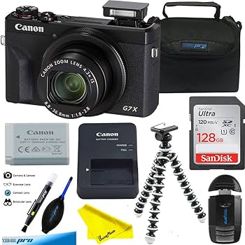 Amazon.com : Canon PowerShot G7 X Mark III Digital Camera (Black