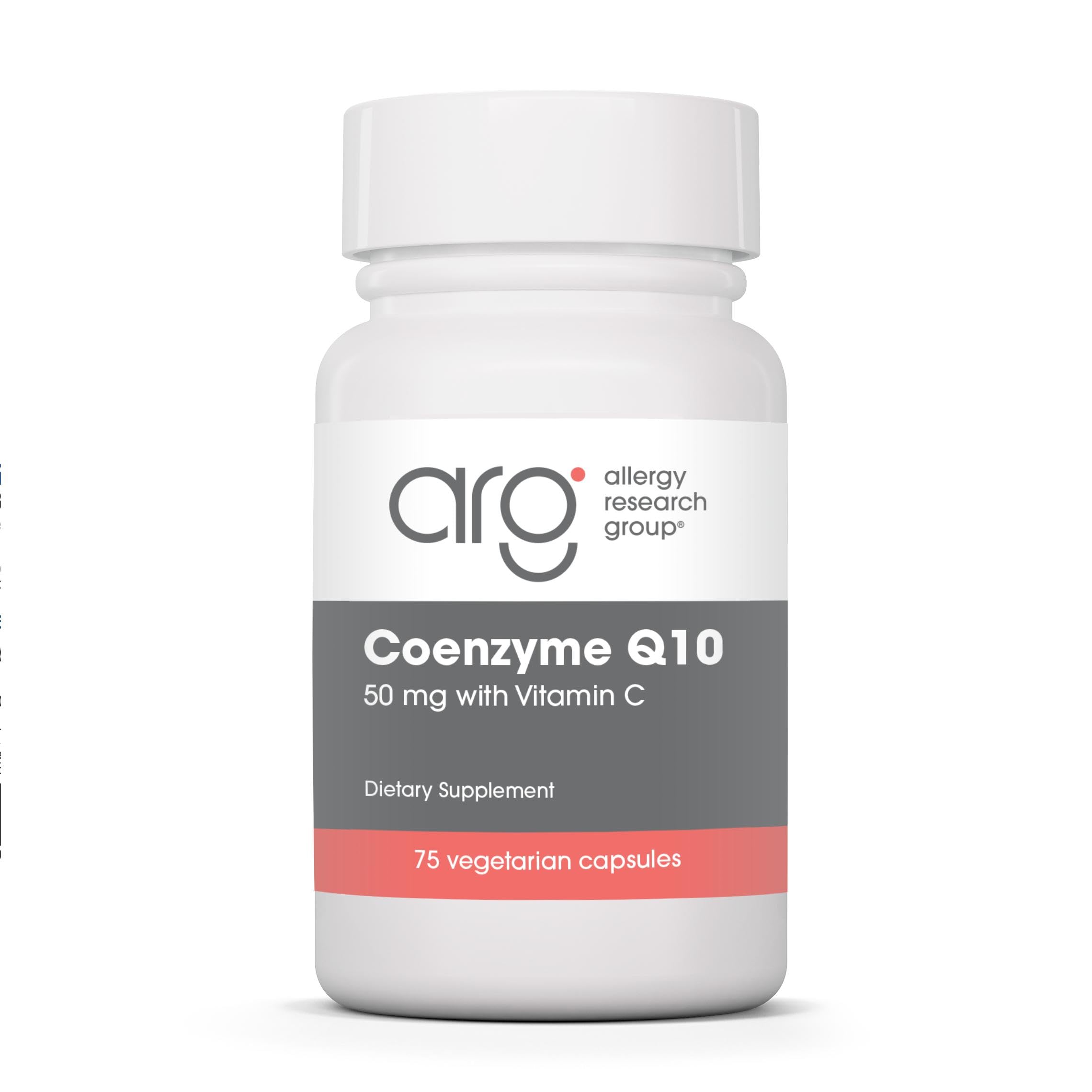 ARG Coenzyme Q10 50 mg Heart Health, 75 Vegetarian Capsules