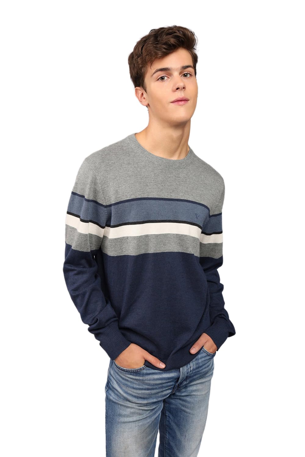 american eagle Men's Cotton Blend Casual Sweater-picture-23