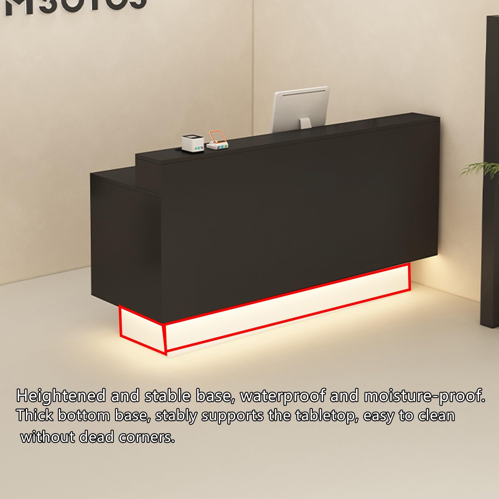 Amazon.co.jp: 受付カウンター おしゃれ,レジカウンター 小さめ