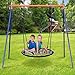 SUPER DEAL Spider Tree Swing Set with Stand, 48