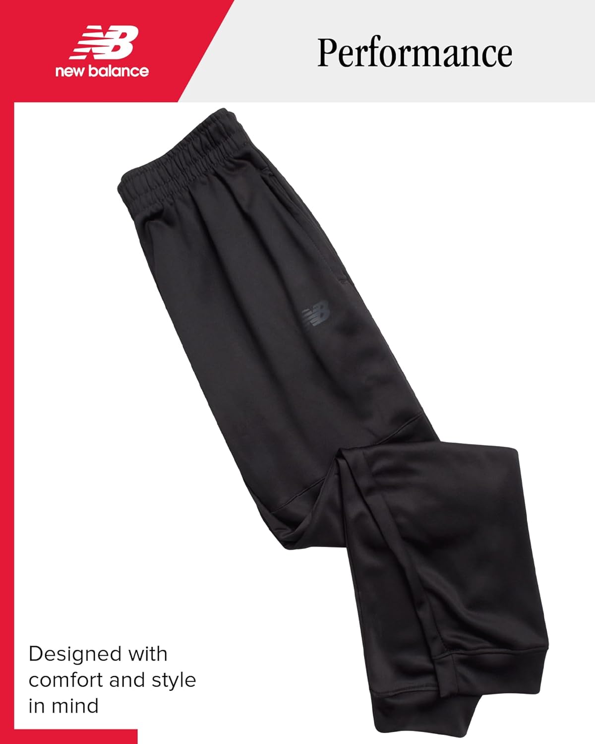 New Balance Boys Sweatsuit Set - 2 Piece Tech Fleece Hoodie Sweatshirt and Jogger Sweatpants Tracksuit Set for Boys (2T-16) - Image 6