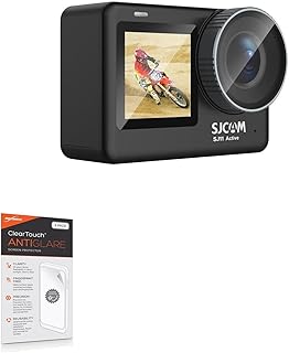 BoxWave Screen Protector Compatible with SJCam SJ11 Active - ClearTouch Anti-Glare (2-Pack), Anti-Fingerprint Matte Film Skin