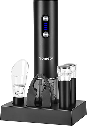 Electric Opener Set With Base - Housewarming Gifts
