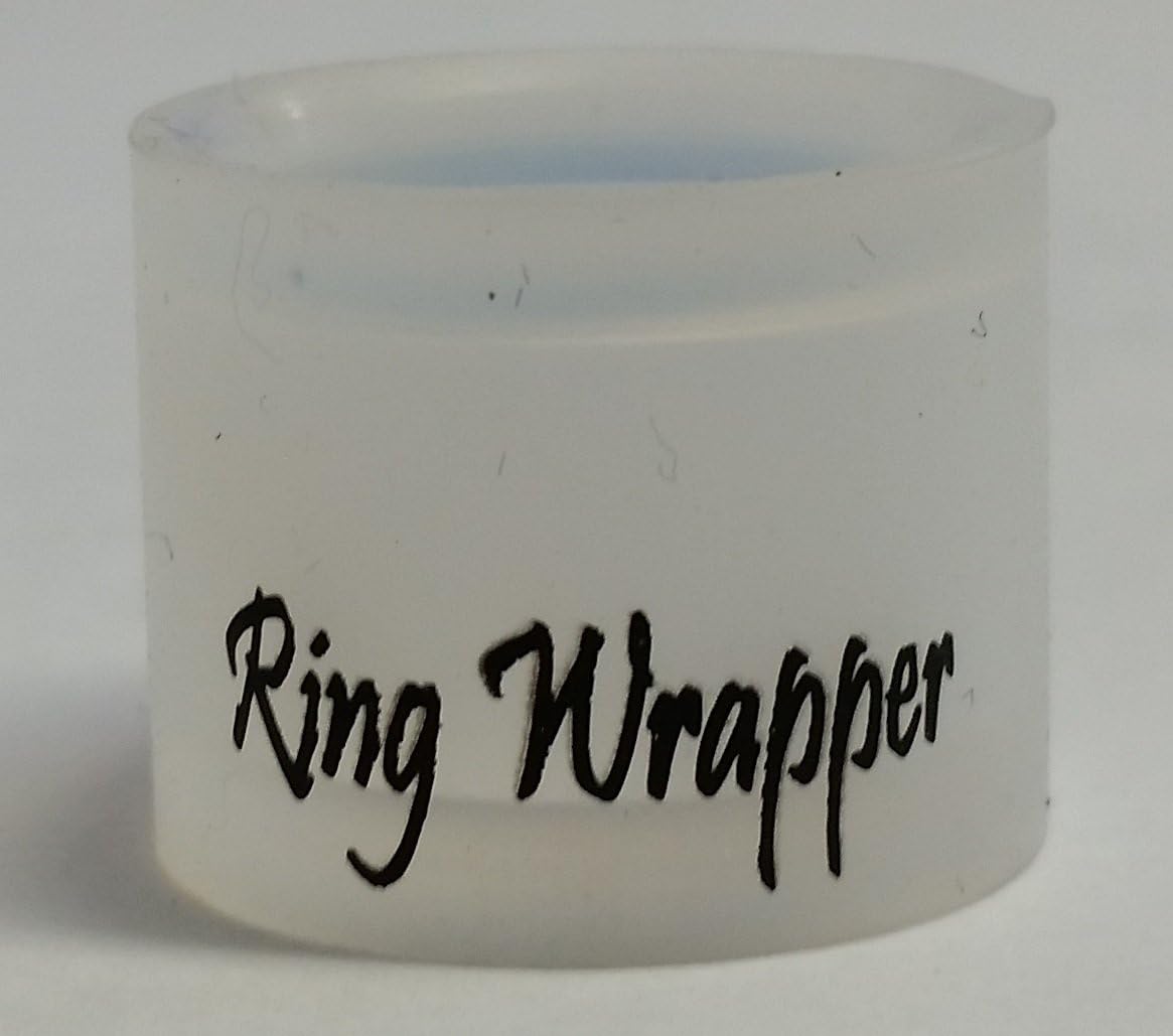 Ring Wrapper The World's Best Silicone Wedding Ring Protector Never Lose or Scratch Your Original Ring, Stay Safe at Work & During Sports or at the Gym Keep Rings On Fingers Safe