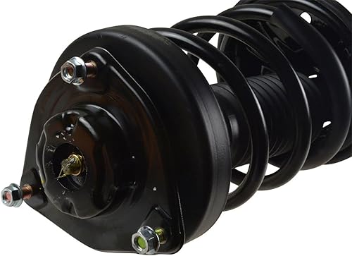 Miniatura 47 de TRQ Kit de suspensión delantera, conjunto de amortiguadores y resortes, barra estabilizadora, enlace estabilizador compatible con Chevrolet