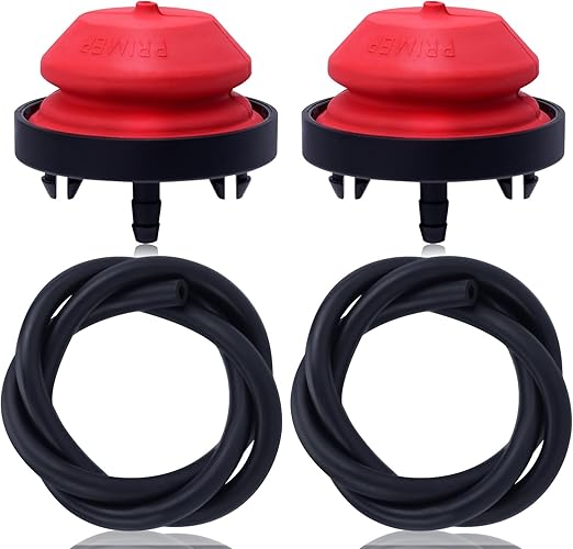Hipa 2 Pack 951-10888A 570682A Primer Bulb fits for Craftsman MTD Cub Cadet Troy Bilt Yard Machine Snow Blower 951-10888B 751-10888 951-10888 Primer Assembly for Tecumseh AV520 HMSK100 HMSK105 HMSK110