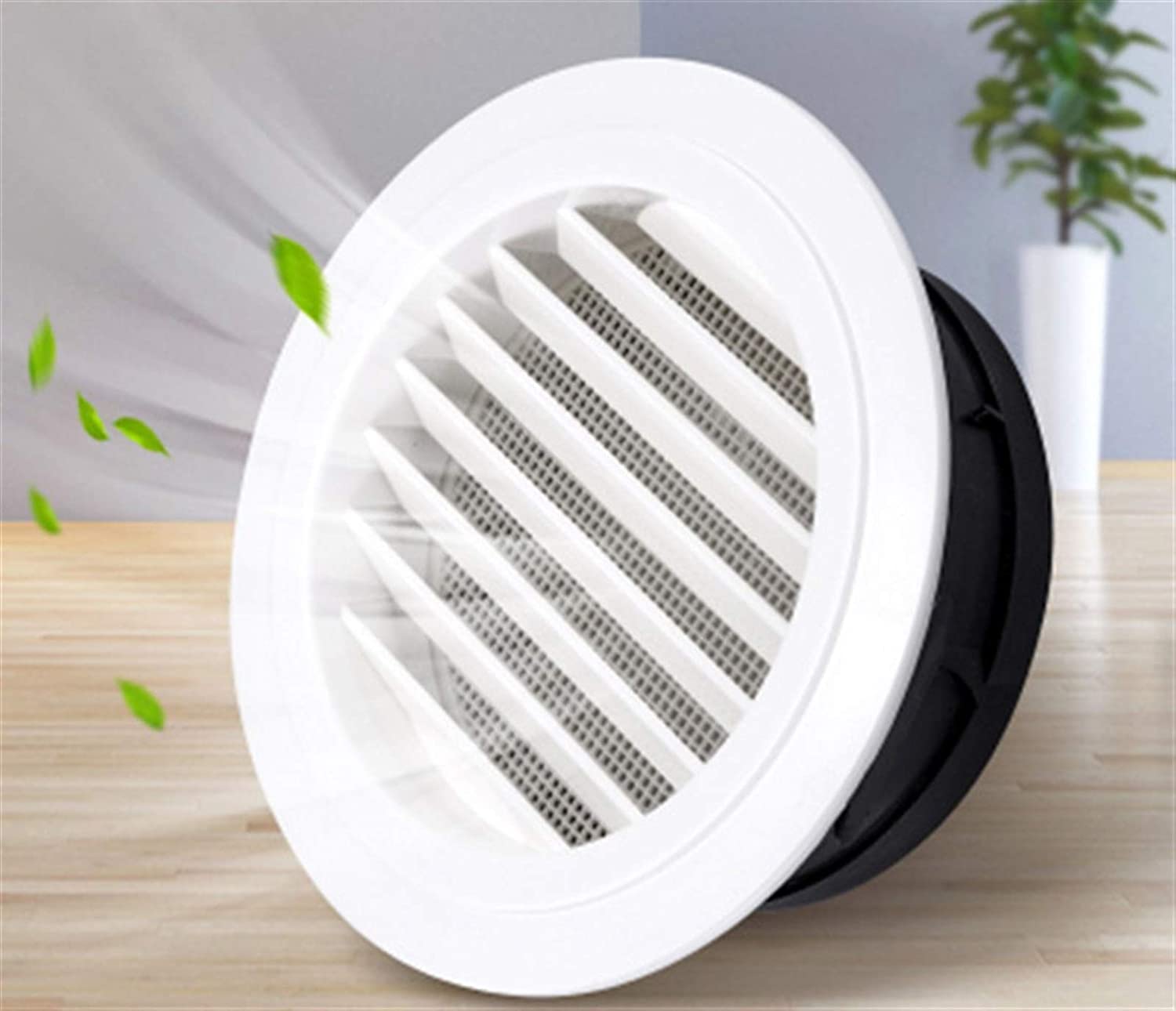 Dhetye C Ventilation Grille Air Vents Grille,Ventilation Opening Grille,Vention System, Air Outlet Louver Entral(,Dia.100mm)