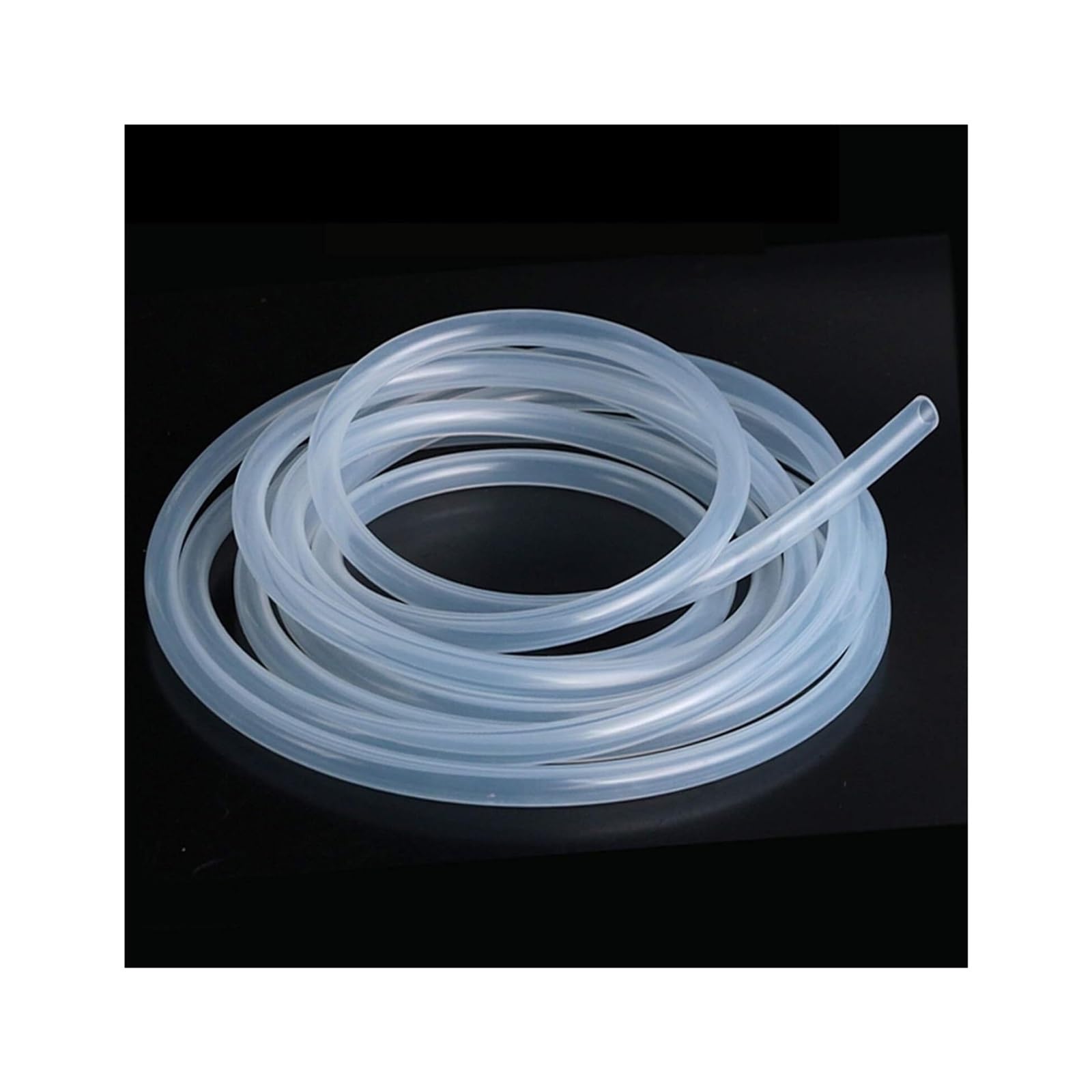 Tubo de goma de silicona flexible transparente, Tubo de caucho silicona 1 metro, varios tamaños(3x5mm)