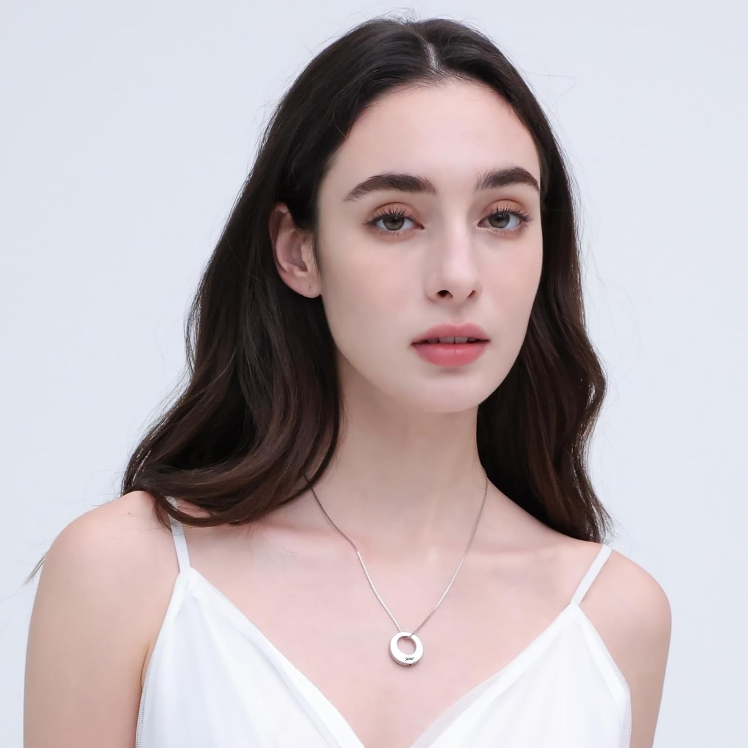 BEILIN Sterling Silver Circle of Life Eternity Memorial Urn Necklace Always with me Cremation Jewelry Pendant Necklaces for ashes - Image 2