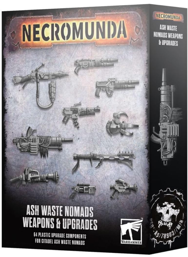 Warhammer - Necromunda - Nomads: Weapons & Upgrades (Games Workshop), Grey