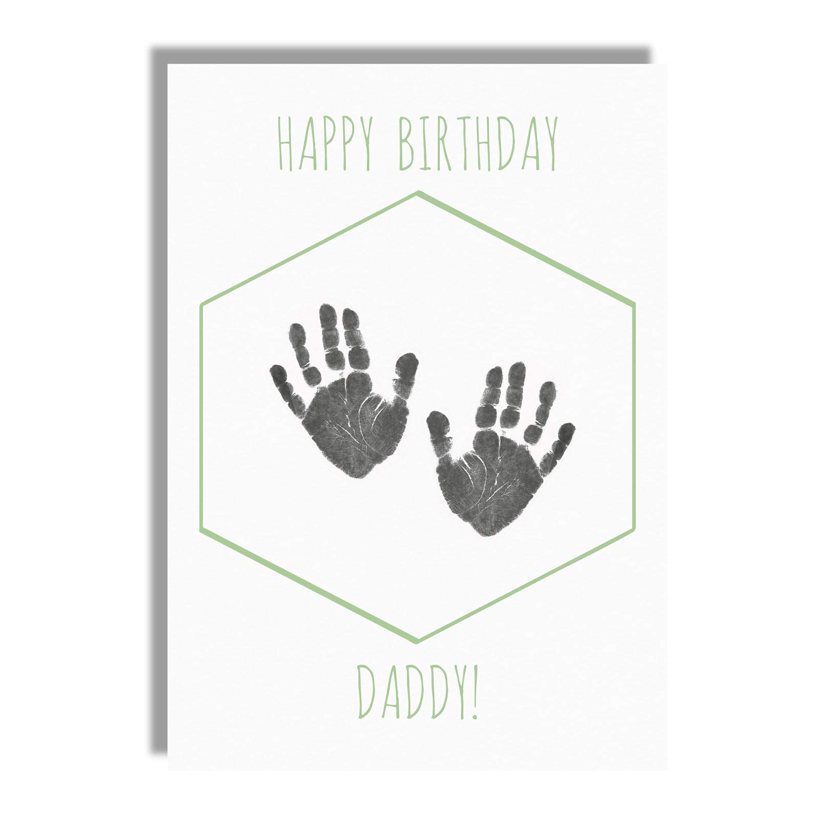 Daddy Birthday Card Handprint Kit - Keepsake