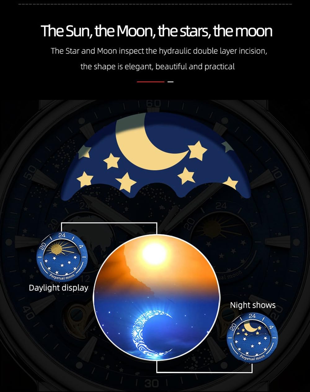Reloj mecánico automático para hombre, reloj Tourbillon de lujo, impermeable, luminoso, cronógrafo