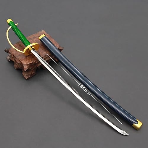 Miniatura 4 de Llavero de espada de anime, mini llavero japonés Katana Samurai, regalo para fanáticos de armas pequeñas