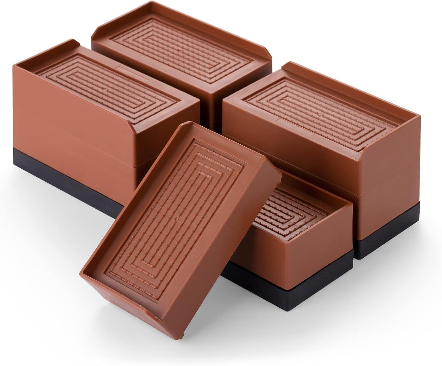 Amazon.com: Adjustable Furniture Risers Sofa Legs Set of 4, Non-slip ...