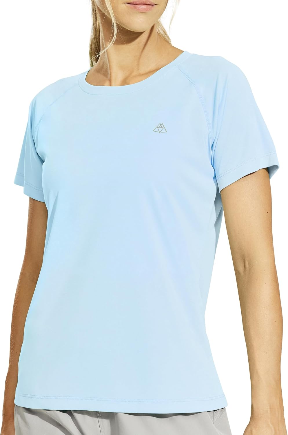 Haimont Women's Dry Fit Athletic Running T-Shirts UPF 50 Sun Protection Short Sleeve UV Gym Workout Activewear Tee Shirt