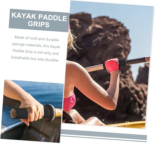 Miniatura 2 de INOOMP 4 pares de empuñaduras absorbentes de agua y sudor para bicicleta, agarres para motocicleta, accesorios para bicicleta de crucero