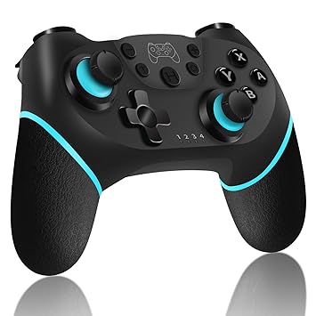 ASTARRY Wireless Pro Controller Compatible with Nintendo Switch (Blue)