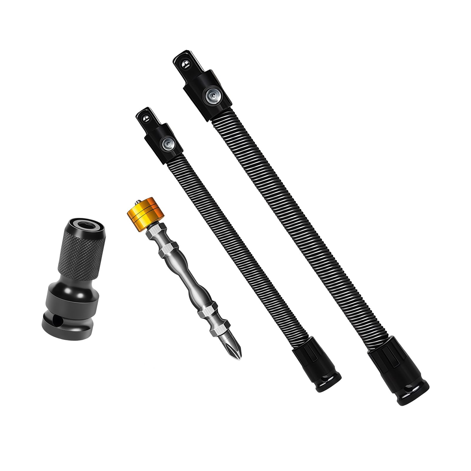 Limtula B Robust 1/2 Inch Drive Adjustable Socket Extension For Secure Fastening In Limited Spaces And Positions Ergonomic Flexible Tool Extension