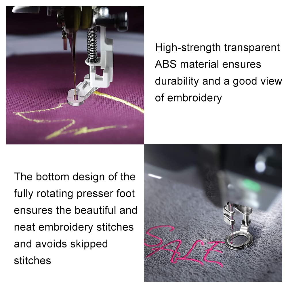 Universel Coudre Broderie Pied Presseur Pour Machine A