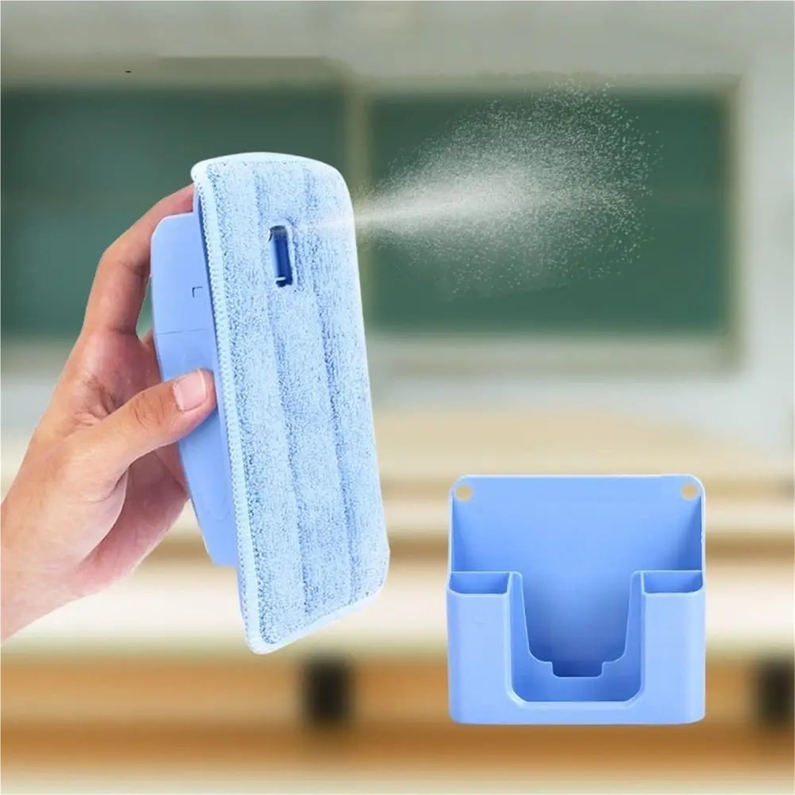 2 Stück Staubabsorbierender Magnetischer Whiteboard-Radiergummi