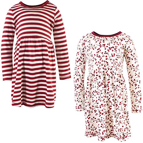 Image of Touched by Nature Girls, Toddler, Baby and Womens Organic Cotton Short-Sleeve and Long-Sleeve Dresses