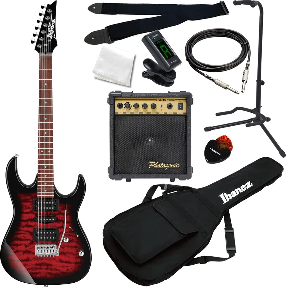 Amazon | GIO Ibanez ジオアイバニーズ エレキギター GRX70QA/TRB